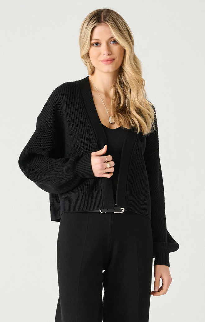 Black Tape Cardigan