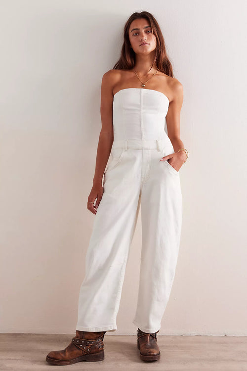 FREE PEOPLE BARREL JUMPSUIT