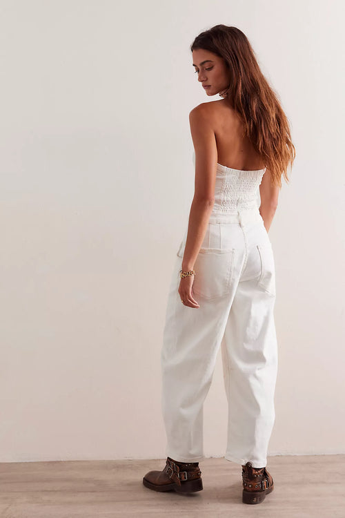 FREE PEOPLE BARREL JUMPSUIT