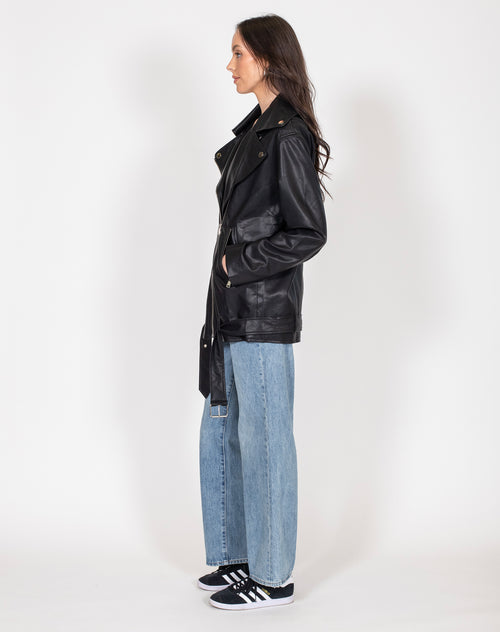 BTL THE FLORENCE VEGAN LEATHER JACKET