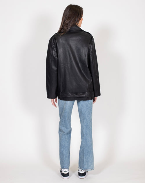 BTL THE FLORENCE VEGAN LEATHER JACKET
