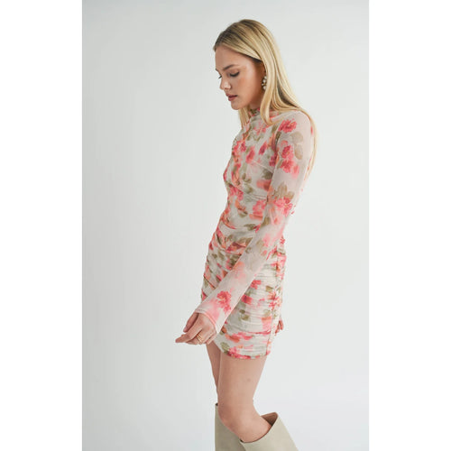 DIVINE FEMININE RUCHED DRESS