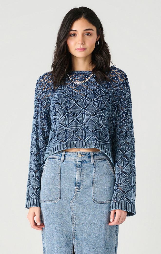 LS CROCHET SWEATER