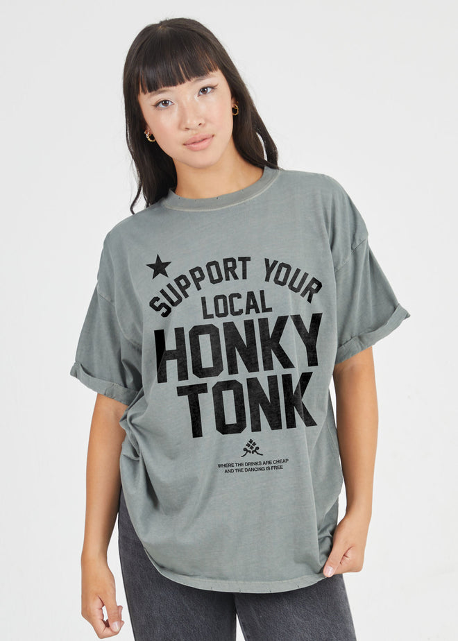 SUPPORT YOUR LOCAL HONKY TONK TEE