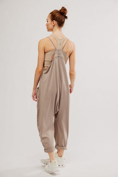 FREE PEOPLE HOT SHOT ONESIE - MOCHA LATTE