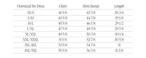 BTL OVERSIZED BOXY TEE DRESS - DENIM