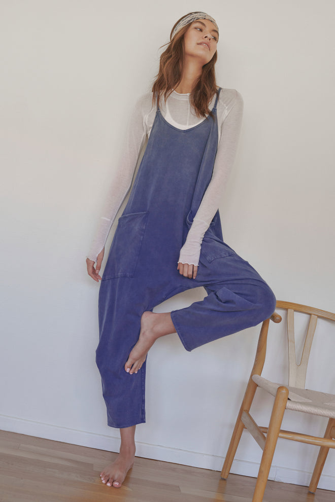 FREE PEOPLE HOT SHOT ONESIE - SUPERNOVA (BLUE)