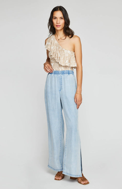 GF MARGOT TANK - ALMOND TROPIC