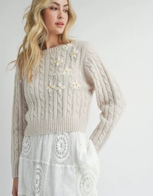 LULU EMBROIDERED SWEATER