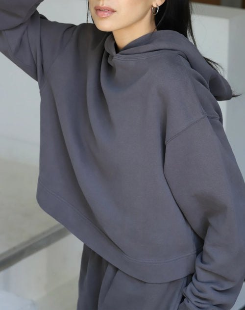 BTL CROPPED CORE HOODIE