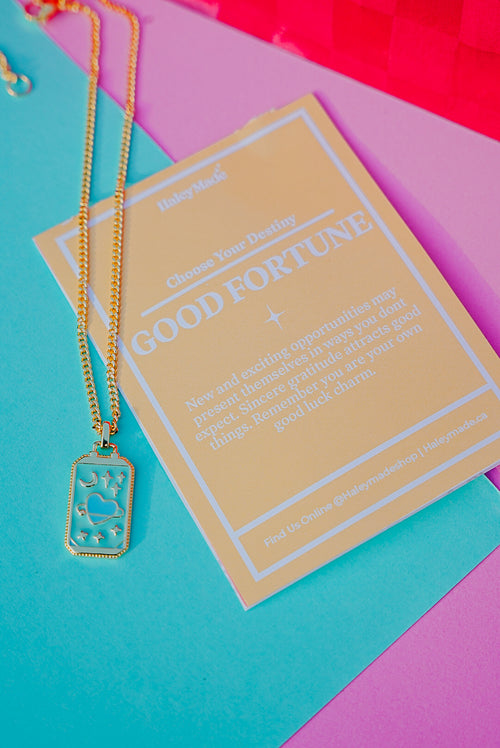 GOOD FORTUNE TAROT NECKLACE