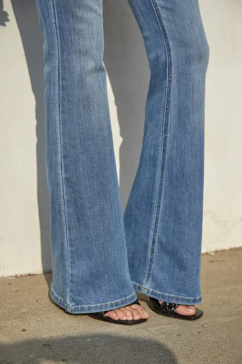 CELESTINE MID RISE FLARE JEAN