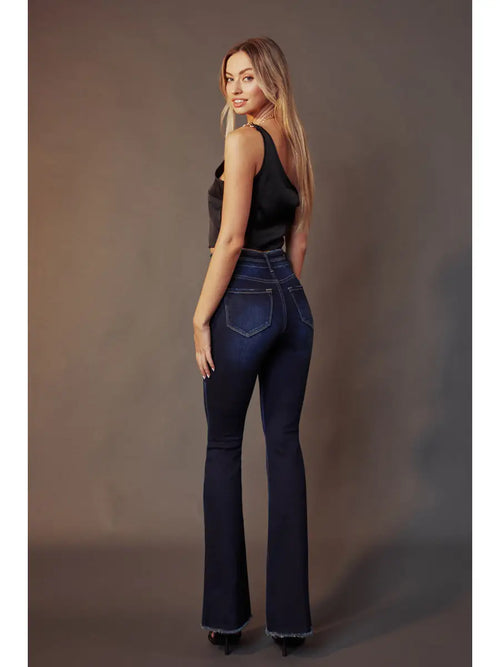 MORGAN HIGH RISE FLARE JEAN