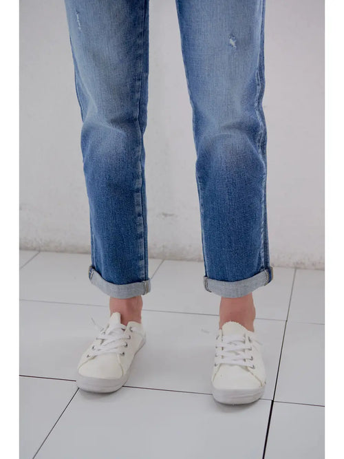 LEONEL MID RISE BOYFRIEND JEAN